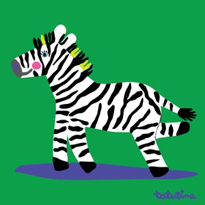 13Zebra on Green