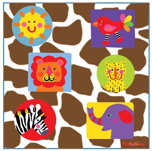 2Animolas in Jungle Print