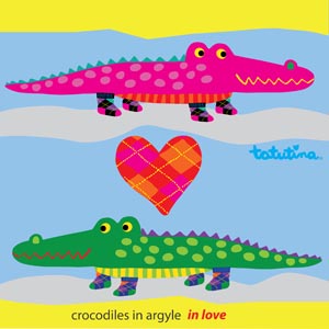 5crocodiles in argyle in love