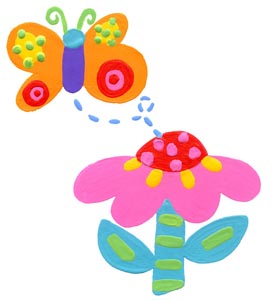 Butterfly and Flower